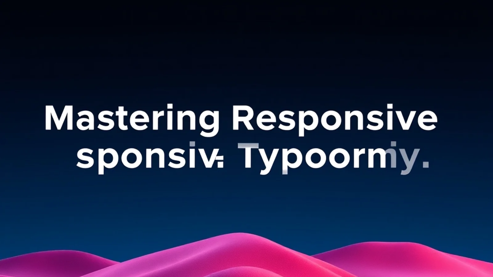 Mastering Responsive Typography Workflows for Cross-Platform Product Design
